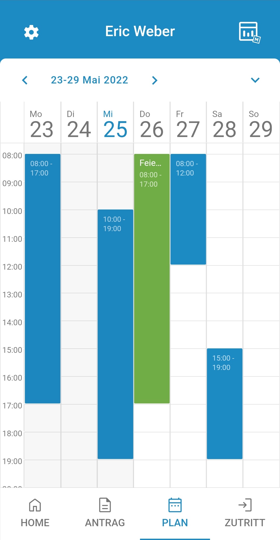PepMApp Schichtplan